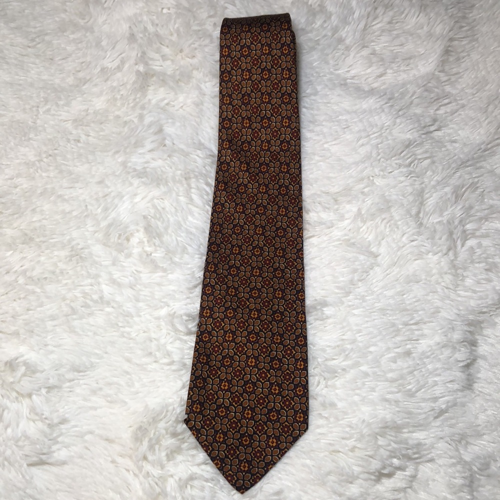 Paul Stuart New York 100% Silk Men’s Tie 🤎 NWOT